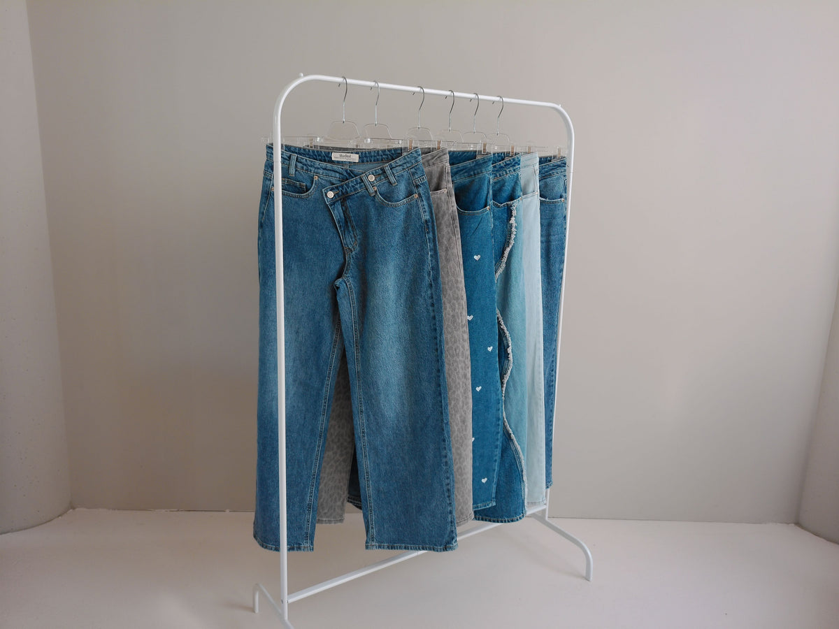 Jeans op rek